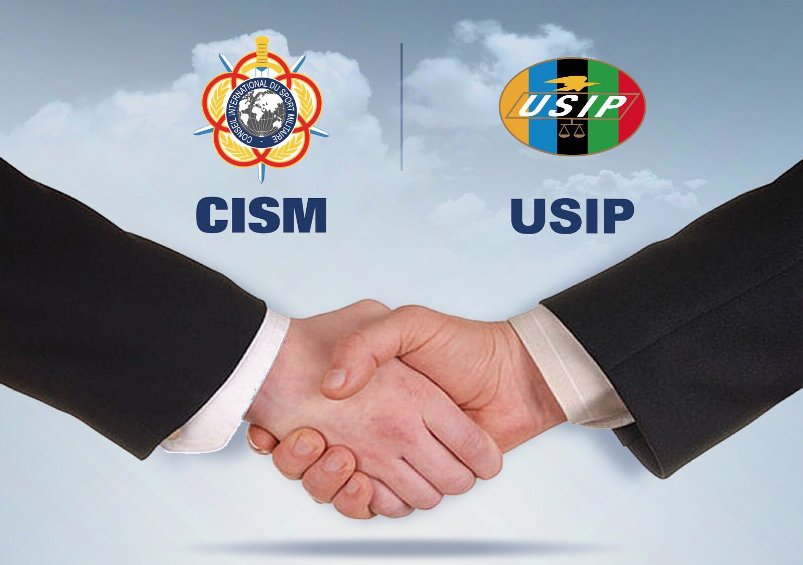 CISM and USIP shake hands